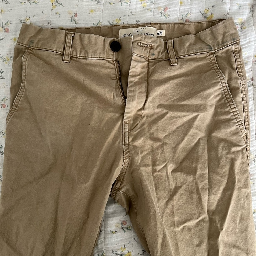 H&M Khaki Chino Pants Men’s Size 28 x 30